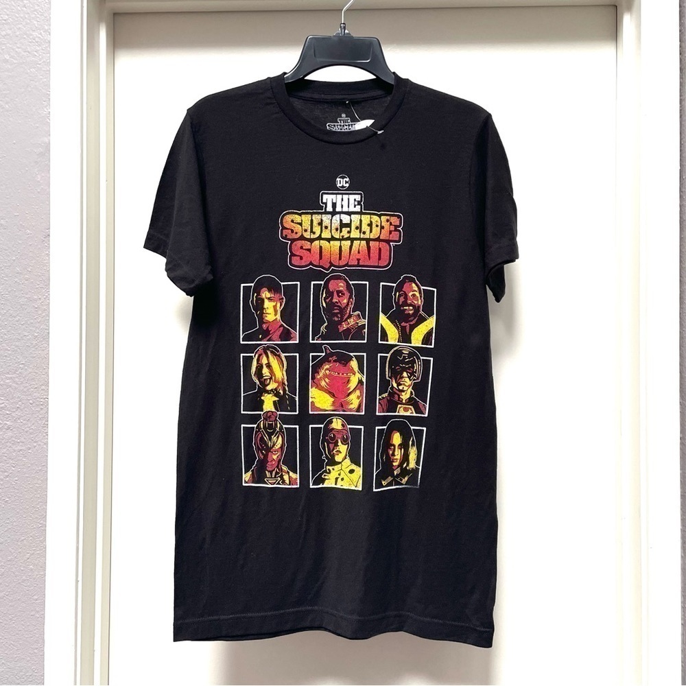 Suicide Squad Men's Shirt Black DC Comics Graphic Size Small NWT